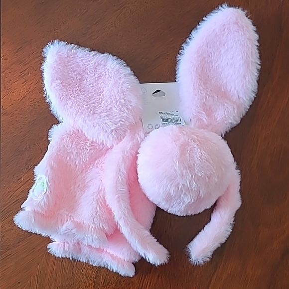 Claire's 🐰 Girl's 3 Piece Fuzzy Bunny Ears Paws & Tail Spring Easter Set! - Picture 5 of 8
